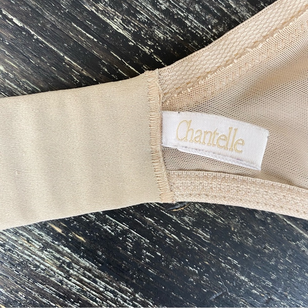 Chantelle Brown Animal Leopard Print Lightly Lined Contour Underwire Bra 36D - Picture 4 of 5